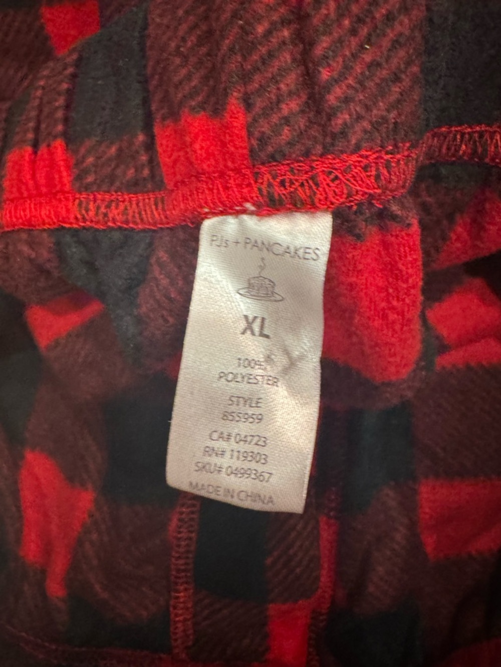 Papa Bear" pajama top from the brand PJs + Pancakes mens size XL - Picture 6 of 7